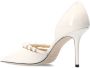 Jimmy Choo Aurelie patent leather pumps Wit Dames - Thumbnail 7