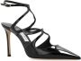 Jimmy Choo Azia glanzende pumps Zwart Dames - Thumbnail 4