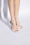 Jimmy Choo Parelversierde Satijnen Sandalen White Dames - Thumbnail 2