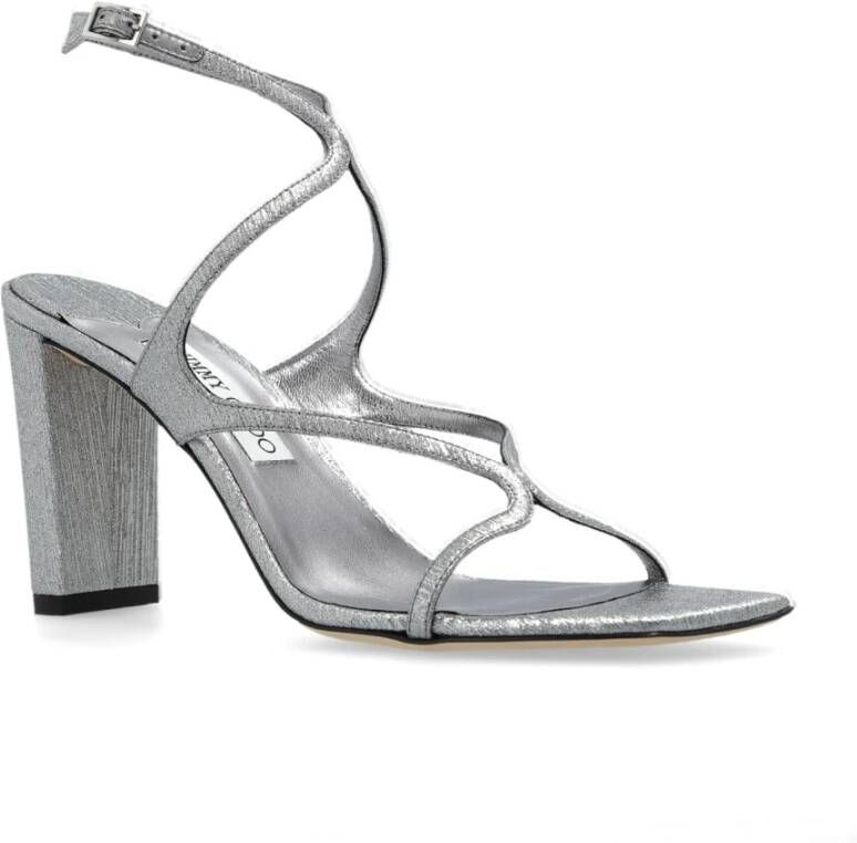 Jimmy Choo Azie hoge hakken sandalen Gray Dames