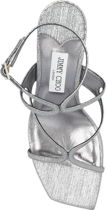 Jimmy Choo Azie hoge hakken sandalen Gray Dames