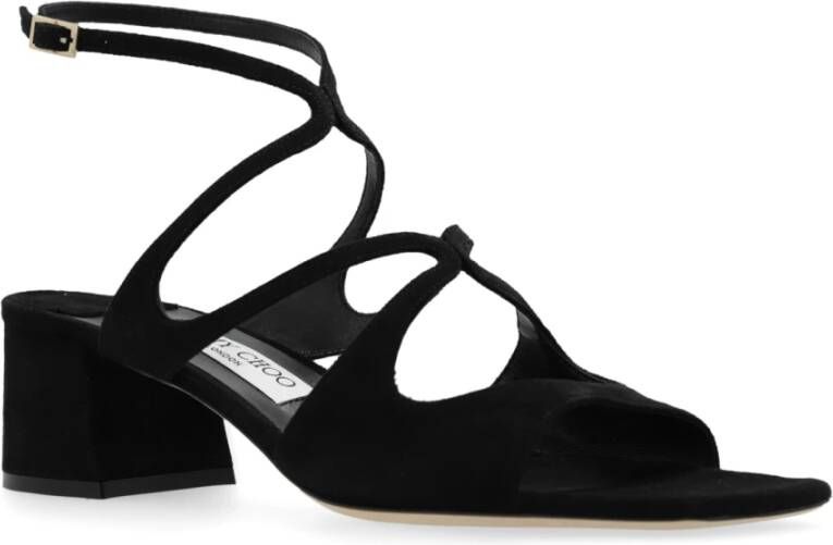 Jimmy Choo Azilia hoge hakken sandalen Black Dames