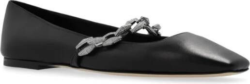 Jimmy Choo Ballet Flats 'Diamd' Black Dames