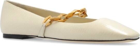 Jimmy Choo Ballet Flats Diamond Beige Dames