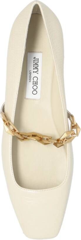 Jimmy Choo Ballet Flats Diamond Beige Dames