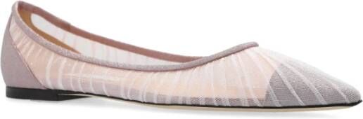 Jimmy Choo Ballet Flats 'Love' Pink Dames