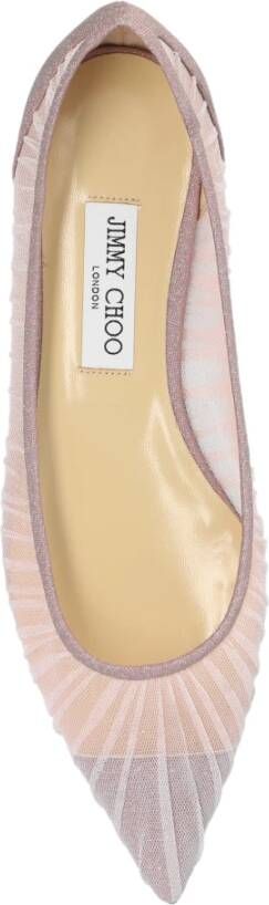 Jimmy Choo Ballet Flats 'Love' Pink Dames