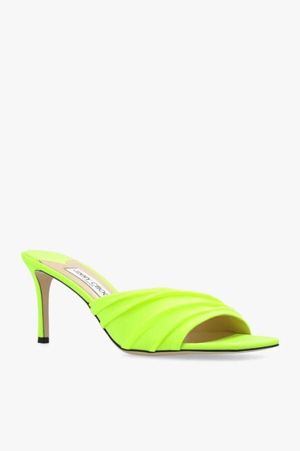 Jimmy Choo Basil mules Groen Dames