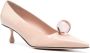 Jimmy Choo Beige Patent Leren Instap Hakken Beige Dames - Thumbnail 3