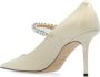 Jimmy Choo Elegante Hakken White Dames - Thumbnail 9