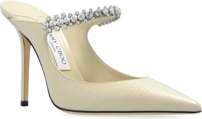 Jimmy Choo Bing met hak slippers Green Dames