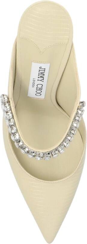 Jimmy Choo Bing met hak slippers Green Dames