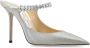 Jimmy Choo Pumps met hoge hak en kristallen bandje Gray Dames - Thumbnail 4