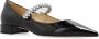 Jimmy Choo Zwarte platte pomp schoenen Black Dames - Thumbnail 4