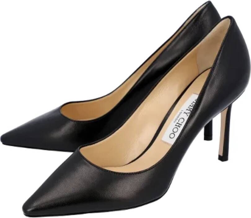 Jimmy Choo Canvas heels Black Dames