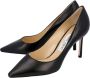 Jimmy Choo Canvas heels Black Dames - Thumbnail 3