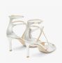 Jimmy Choo Champagne Glitter Sandalen met Enkelband Beige Dames - Thumbnail 3