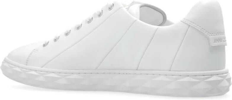 Jimmy Choo Diamant Sneakers White Heren