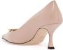 Jimmy Choo Diamantdetail Leren Hakken Pink Dames - Thumbnail 3