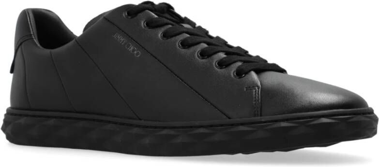 Jimmy Choo Diamantsneakers Black Heren