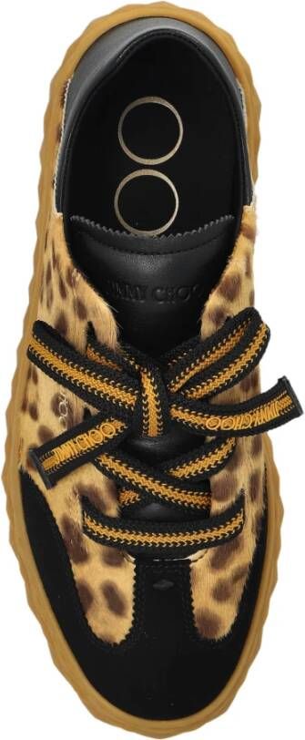 Jimmy Choo Diamantsneakers Brown Dames