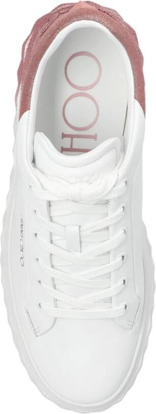 Jimmy Choo Diamantsneakers White Dames