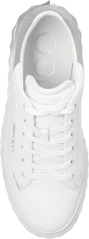 Jimmy Choo Diamantsneakers White Dames