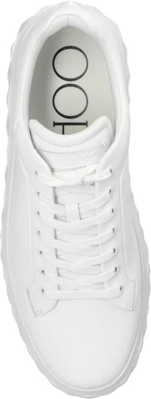 Jimmy Choo Diamantsneakers White Heren