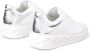 Jimmy Choo Witte Leren Flatform Sneakers met Zilveren Gelamineerd Detail White Dames - Thumbnail 9