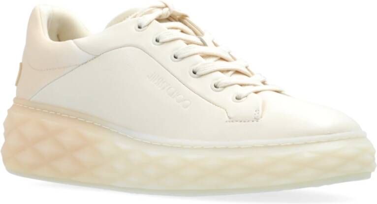 Jimmy Choo Diamond Sneakers Beige Dames