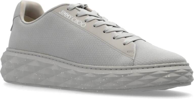 Jimmy Choo Diamond Sneakers Gray Heren