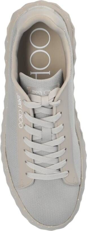 Jimmy Choo Diamond Sneakers Gray Heren