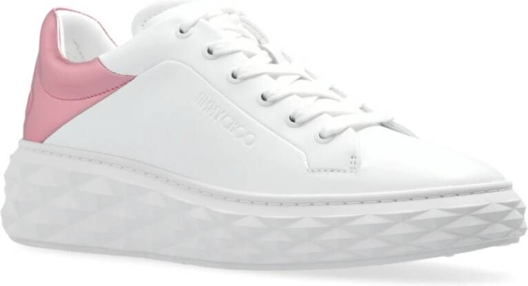 Jimmy Choo Diamond Sneakers White Dames