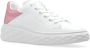 Jimmy Choo Witte leren sneakers met diamantmotief White Dames - Thumbnail 11