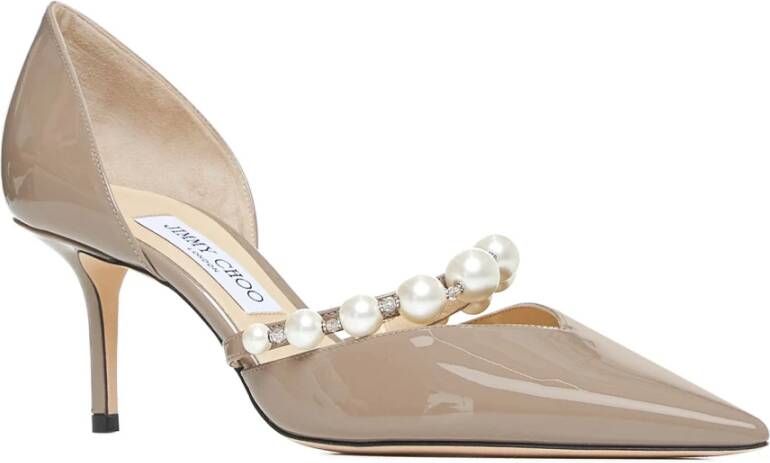 Jimmy Choo Elegante Hakken Beige Dames