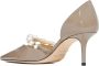 Jimmy Choo Elegante Hakken Beige Dames - Thumbnail 3