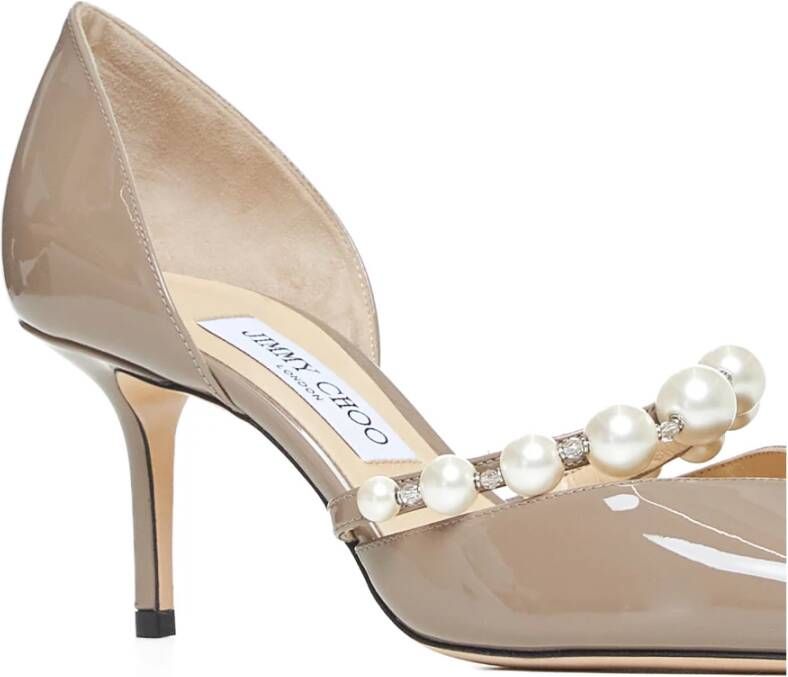 Jimmy Choo Elegante Hakken Beige Dames