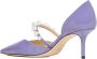 Jimmy Choo Elegante Hakken Purple Dames - Thumbnail 3