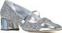 Jimmy Choo Zilver Glitter Platte Schoenen met Parel Detail Gray Dames - Thumbnail 2