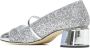 Jimmy Choo Zilver Glitter Platte Schoenen met Parel Detail Gray Dames - Thumbnail 3