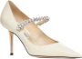 Jimmy Choo Elegante Hakken White Dames - Thumbnail 2