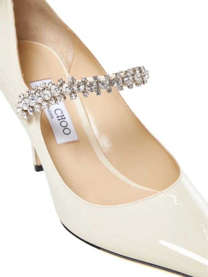 Jimmy Choo Elegante Hakken White Dames