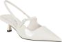 Jimmy Choo Elegante Hoge Hak Sandalen White Dames - Thumbnail 2