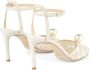 Jimmy Choo Elegante Ivoor Sandalen voor Vrouwen Beige Dames - Thumbnail 4