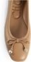 Jimmy Choo Elegante platte ballerina's in biscuit Beige Dames - Thumbnail 4