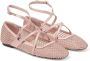 Jimmy Choo Elegante platte ballerina's in pastelkleuren Pink Dames - Thumbnail 2