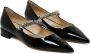 Jimmy Choo Elegante Platte Schoenen voor Vrouwen Black Dames - Thumbnail 2