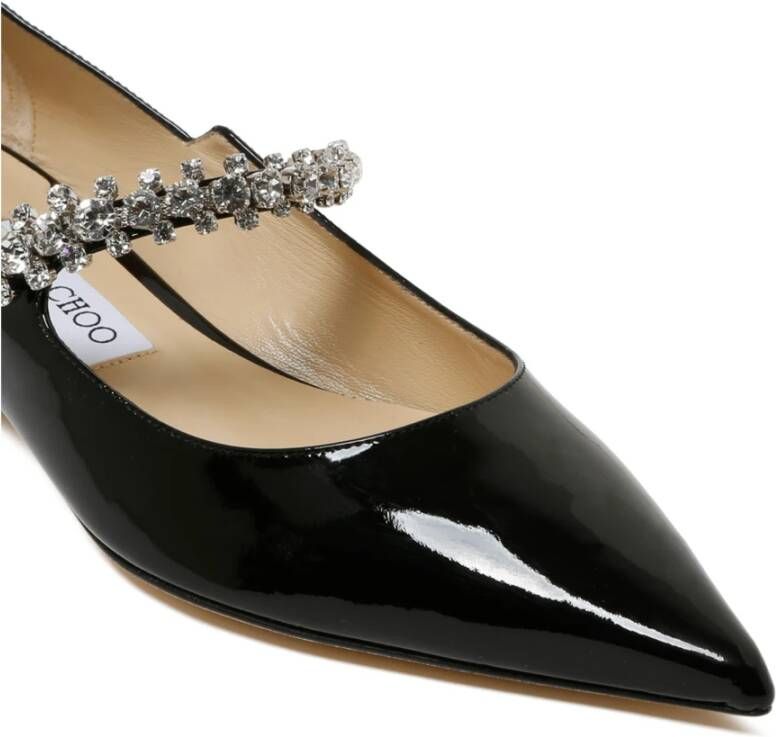 Jimmy Choo Elegante Platte Schoenen voor Vrouwen Black Dames