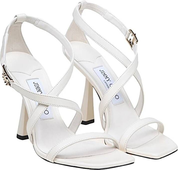 Jimmy Choo Elegante Sandalen voor Vrouwen White Dames