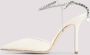 Jimmy Choo Elegante Zwarte Pumps voor Vrouwen Beige Dames - Thumbnail 2